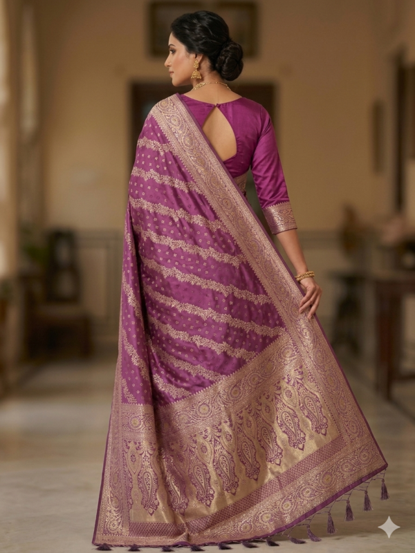 IMG_8658 Banarasi Satin Silk Saree