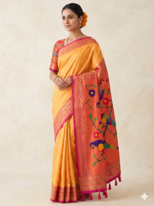 paithani silk saree