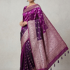 banarasi mashru satin silk saree