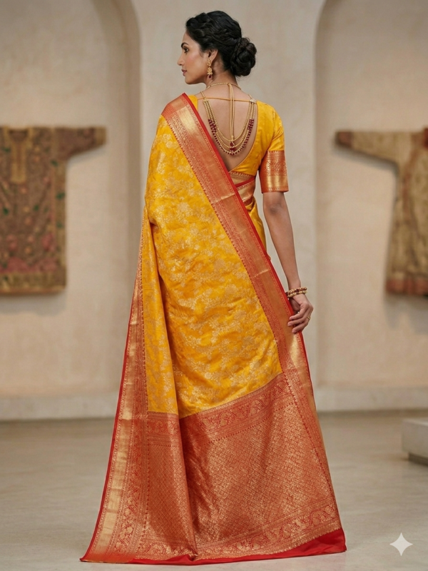 Pure Kanchipuram Silk Saree