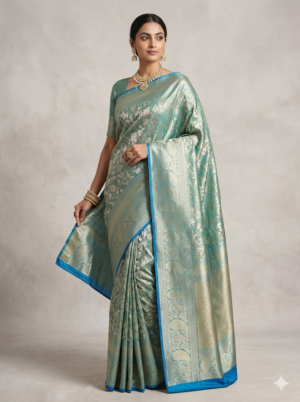 IMG_9149 Pure Kanchipuram Tissue Silk Saree