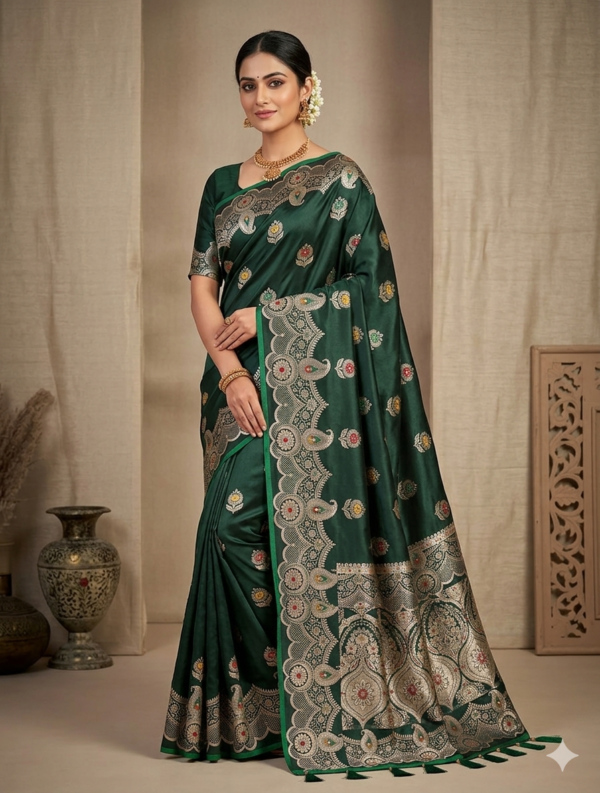 Banarasi Satin Silk Saree