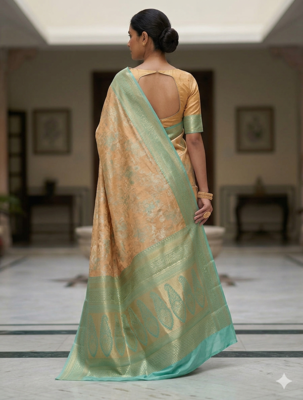 Kanchipuram Tissue Silk Saree