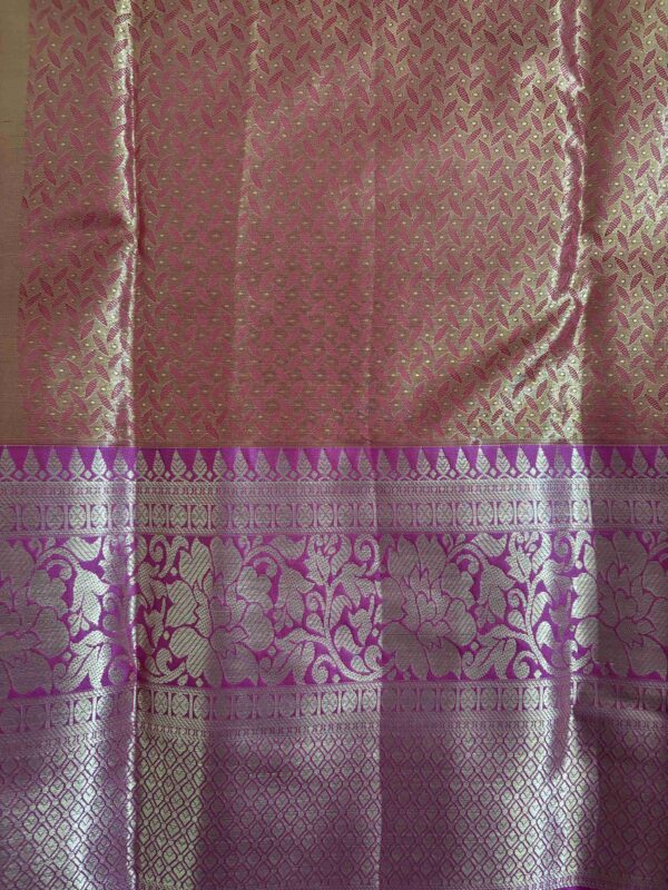 SSM00526_2 Kanchipuram Tissue Silk Saree