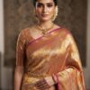 SSM00526_4 Kanchipuram Tissue Silk Saree