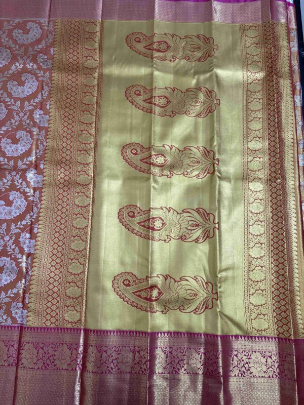 SSM00526_6 Kanchipuram Tissue Silk Saree