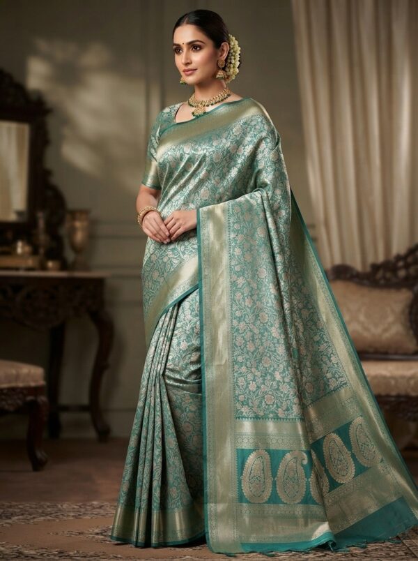 Kanchipuram Tissue Silk Saree