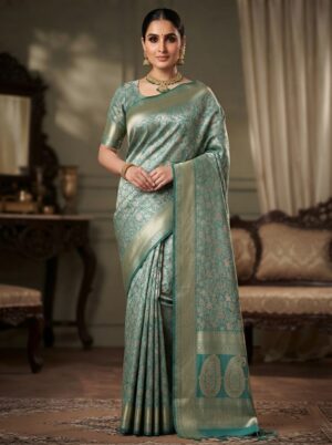 kanchipuram tissue silk saree