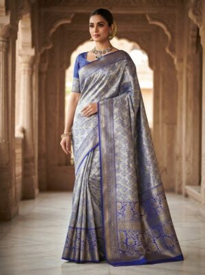 kanchipuram tissue silk saree
