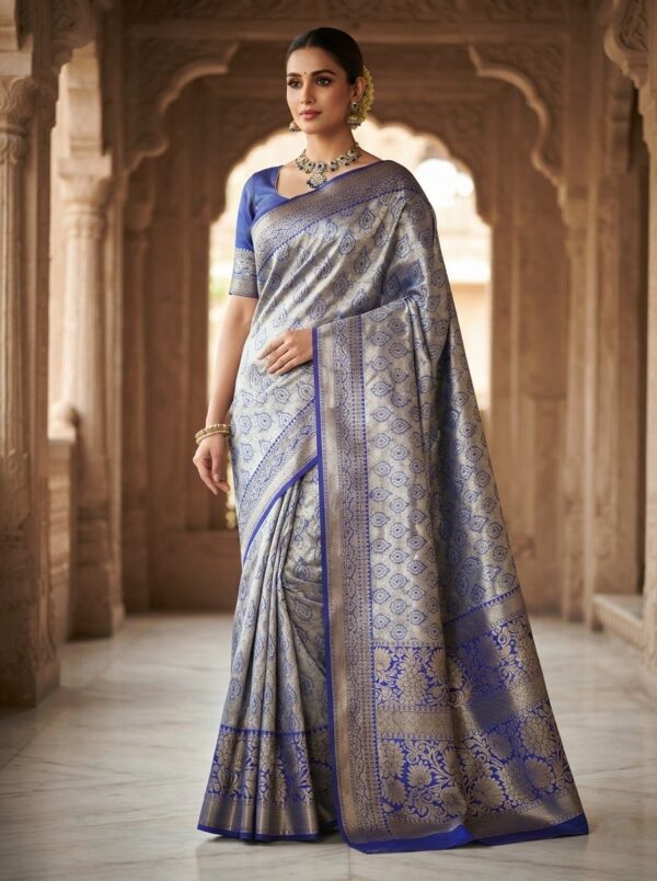 kanchipuram tissue silk saree