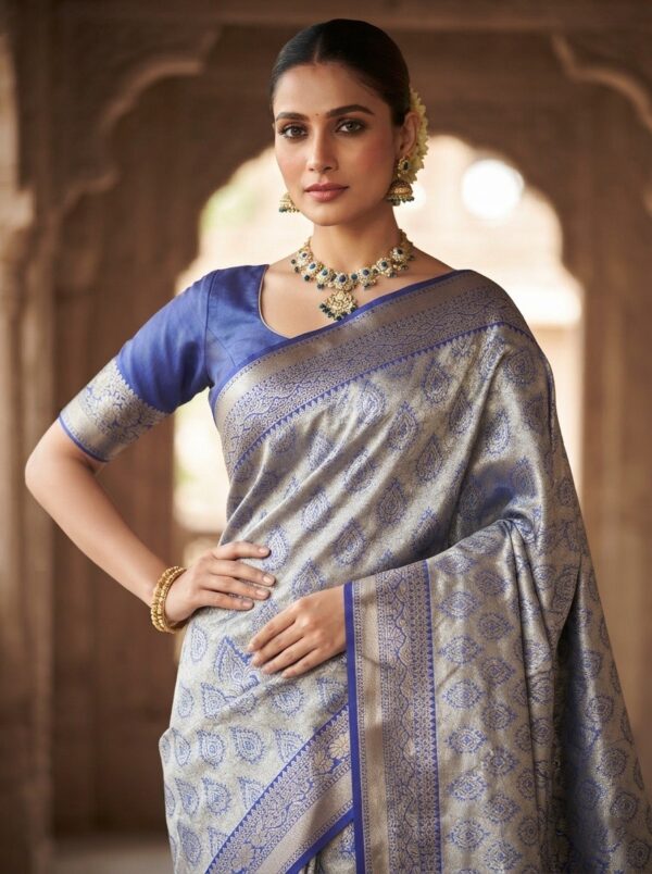 Kanchipuram Tissue Silk Saree