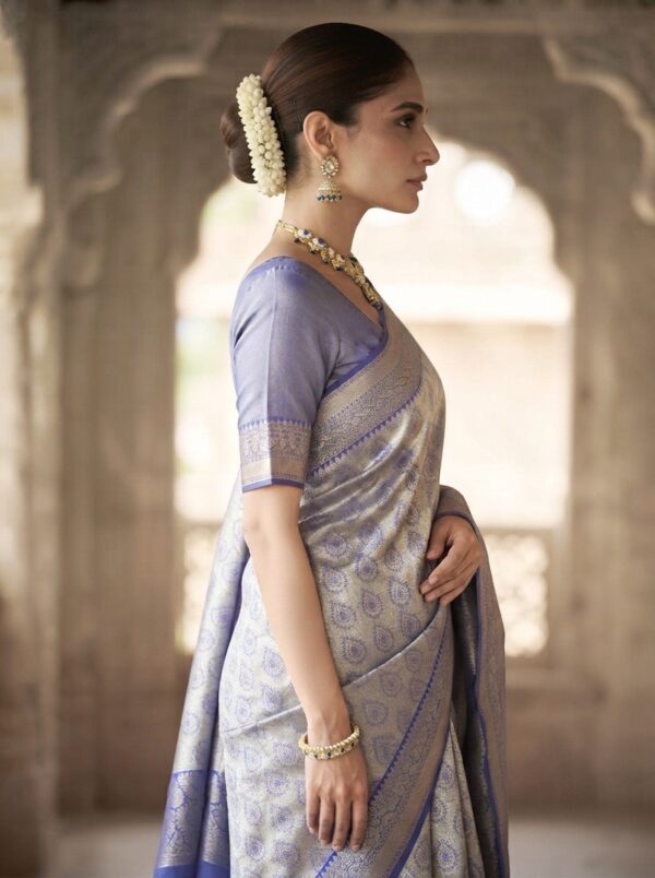 Kanchipuram Tissue Silk Saree