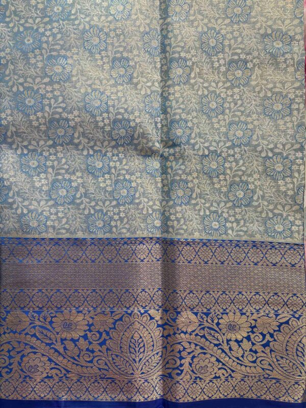 SSM00536_2 Kanchipuram Tissue Silk Saree