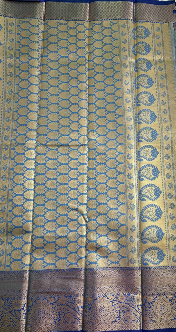 SSM00536_3 Kanchipuram Tissue Silk Saree