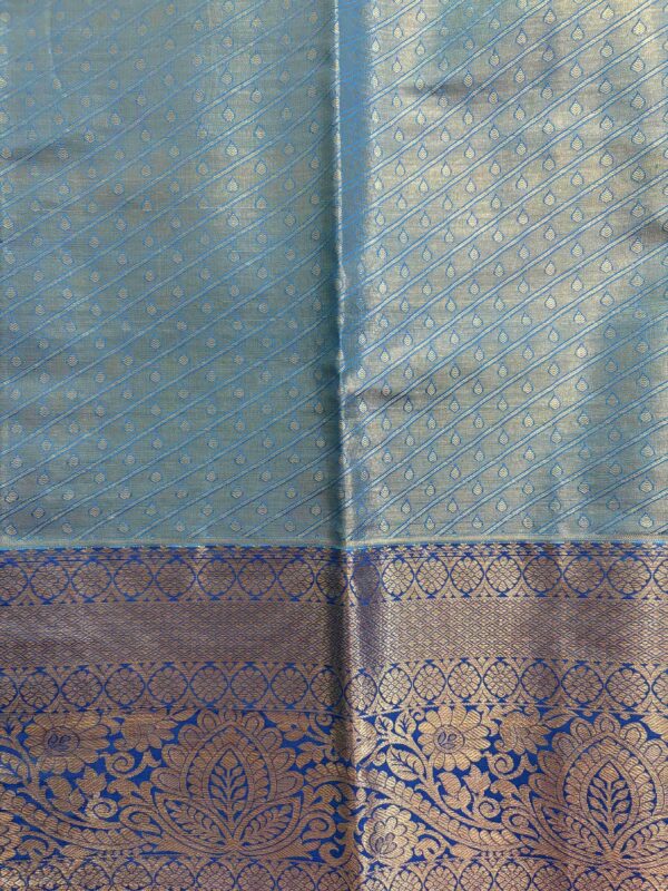 SSM00536_4 Kanchipuram Tissue Silk Saree