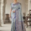 SSM00536_5 kanchipuram tissue silk saree