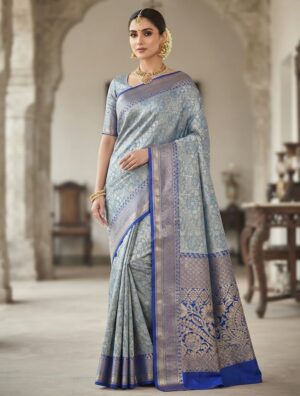 kanchipuram tissue silk saree
