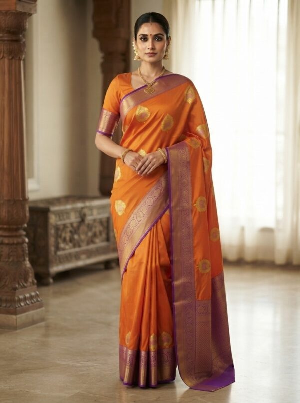 SSM00559_5 Kanchipuram Silk Saree