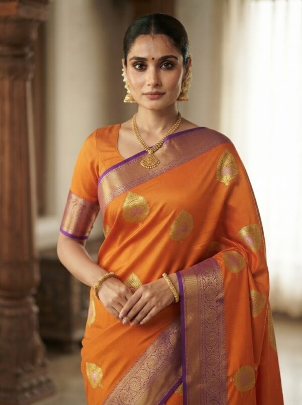 SSM00559_6 Kanchipuram Silk Saree