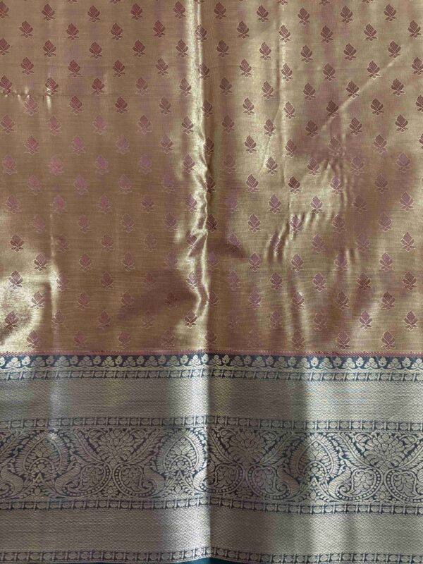 SSM00571_3 Kanchipuram Tissue Silk Saree