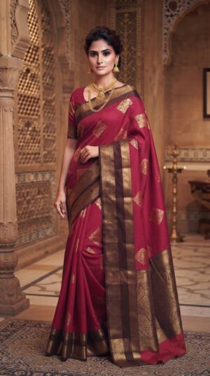 SSM00611_4 kanchipuram silk saree