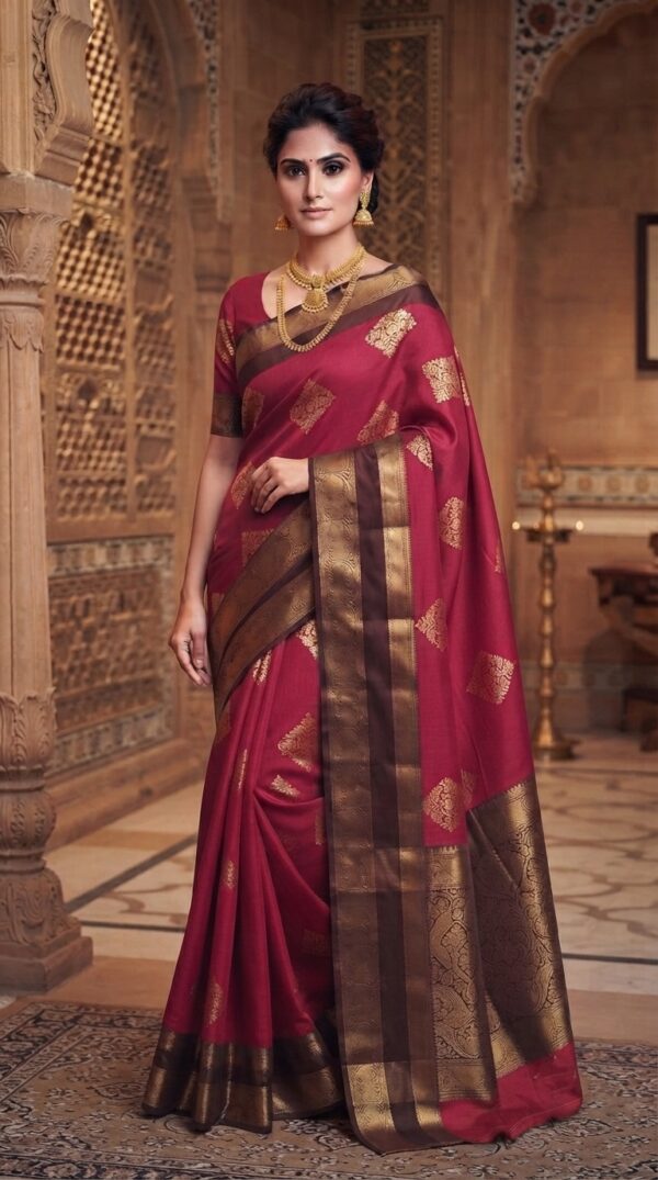 SSM00611_4 kanchipuram silk saree