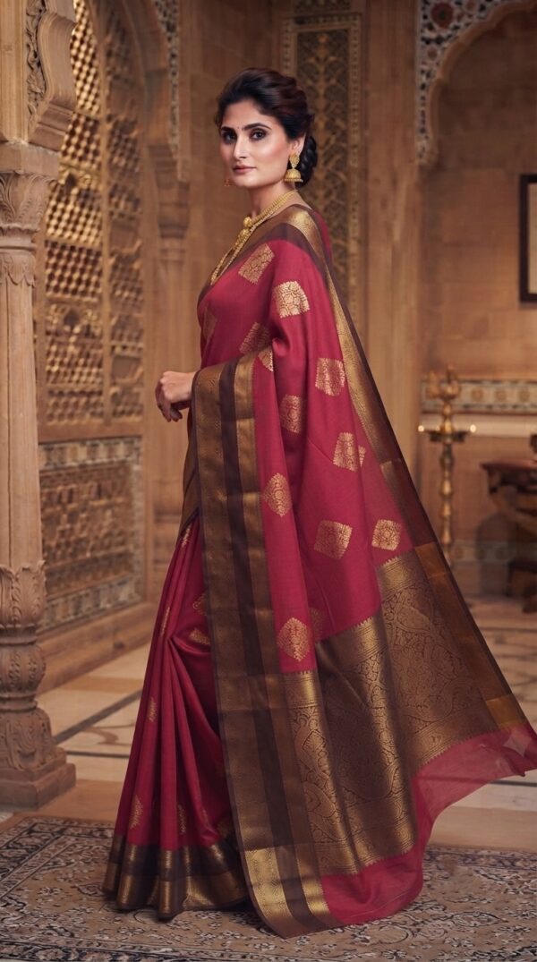 SSM00611_5 Kanchipuram Silk Saree