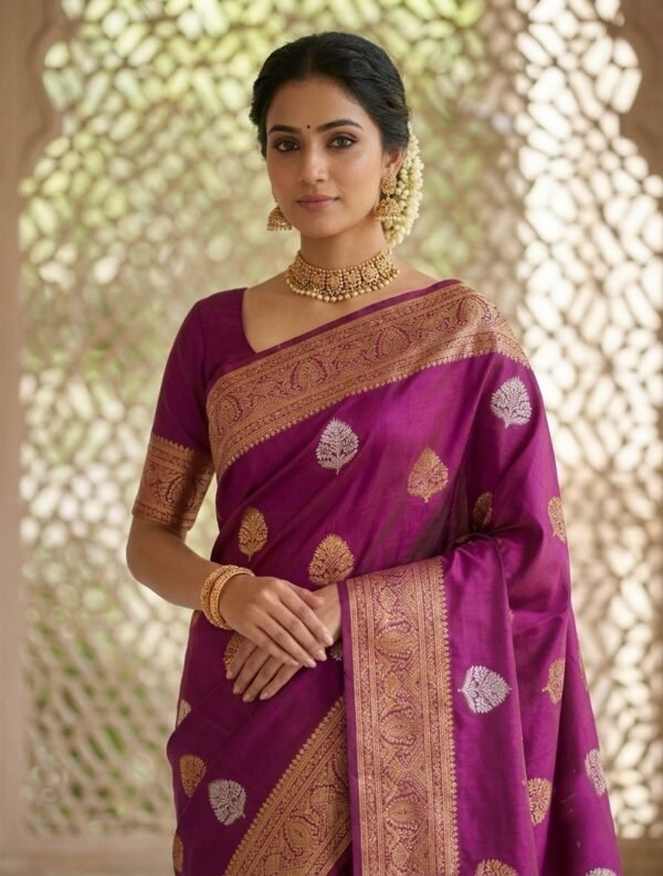 SSM00645_6 Banarasi Silk Saree