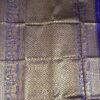 Royal Blue Semi Banarasi Silk Saree